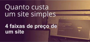Quanto custa um site simples